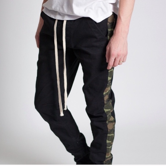 ITCF | Men’s Camouflage Pants Twill W/ Drawstring - Picture 2 of 4